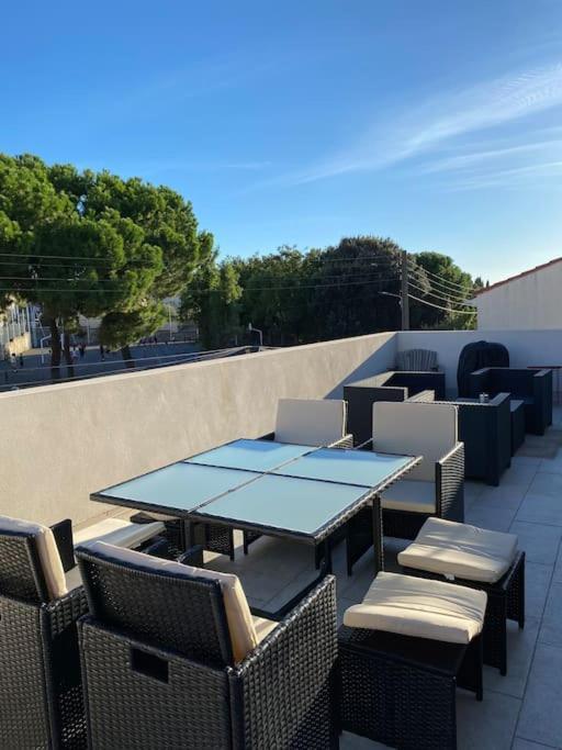 Belle Maison 100M2 Avec Terrasse Et Parking Prive Beziers Exterior photo